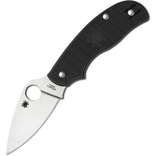Spyderco Urban Folding Knife N690Co Plain 2.61" with Kraton Handle C127PBK