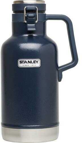 Stanley Classic 64oz. Vacuum Growler Thermos-hammertone Navy