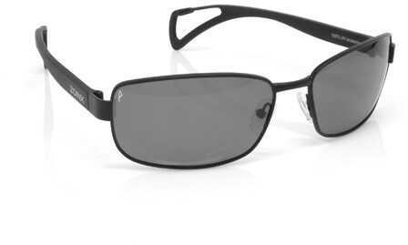 Dakota Watch Zoinx Men Wrap Polarized Sunglasses Black Frame-Gray Lens