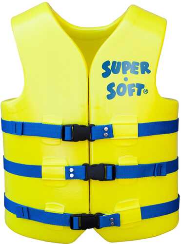 TRC Recreation Adult Super Soft USCG Vest XXLarge - Yellow