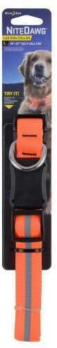 Nite Ize Dawg LED Dog Collar Orange Large Fits 18"-27"