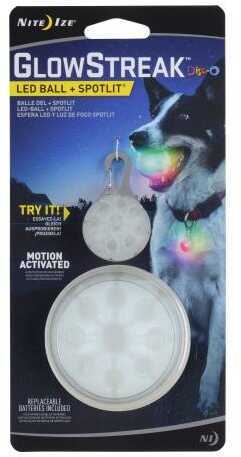 Nite Ize GlowStreak LED Ball and SpotLit LED Collar Light