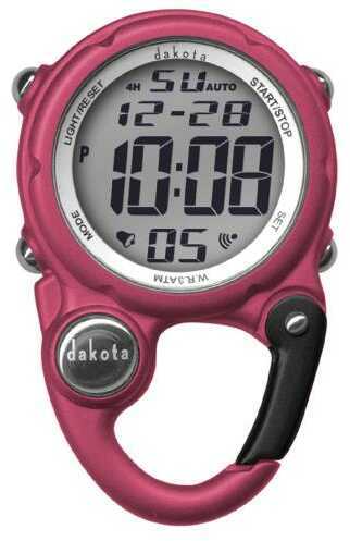 Dakota Watch Digital Clip Mini - Water Resistant Pink