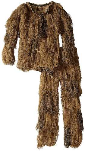 Red Rock 5 Piece GHILLIE Suit Woodland Youth Medium