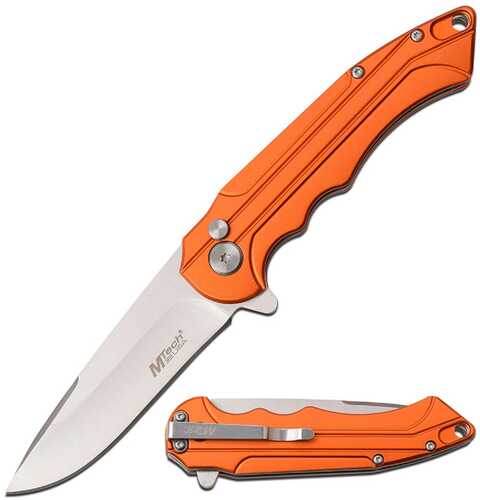 MTech USA Manual Folder w-A.C.S. Lock 3.1in Blade Orange