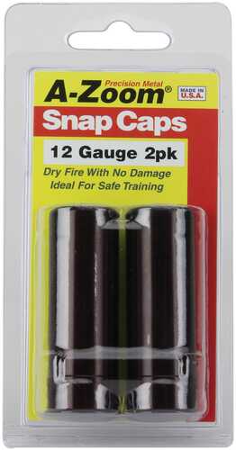 A-ZOOM 12 GAUGE Snap-Cap 2PK