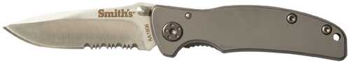 Smith Titania I Folder 2.2 in Combo Blade Stainless Handle