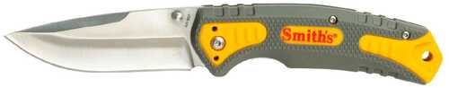 Smith Pack Pal Folder 3.5 in Blade Yellow Handle