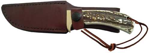 Uncle Henry Fixed Blade 4.25 in Staglon Handle