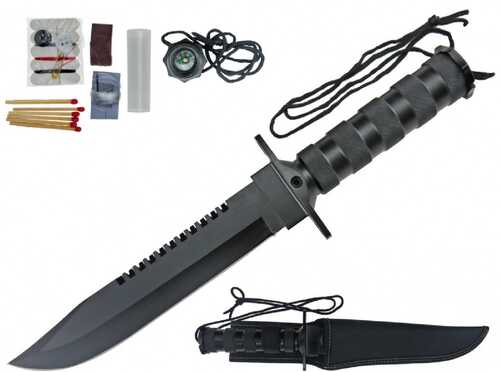 Impulse Product Survival Fixed Blade 7.5 in Black