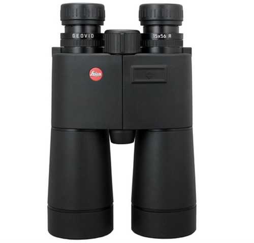 Leica 15x56 Geovid-R Binoculars - Yards With HER