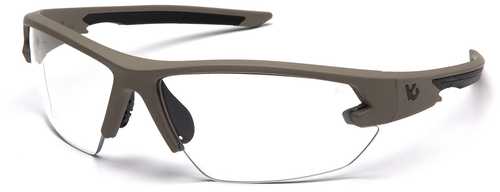 Venture Gear Semtex 2.0 Tan Frame Clear Anti Fog Lens