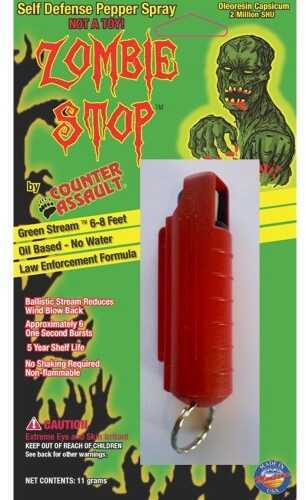 Counter Assault Assaukt Zombie Stop Pepper Spray With Hard Case 0.5 Ounce