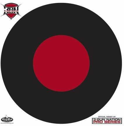 Birchwood Casey Dirty Bird Paper Targets 17.25" 3-Gun Nation (Per 5) 35187