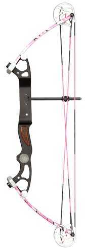 Alpine Archery Rookie Bow 10-35lb 17-23in Pink Camo LH BO-48231