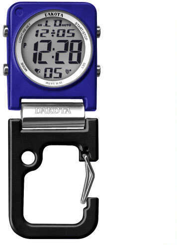 Dakota Watch Company Blue Clip Clock