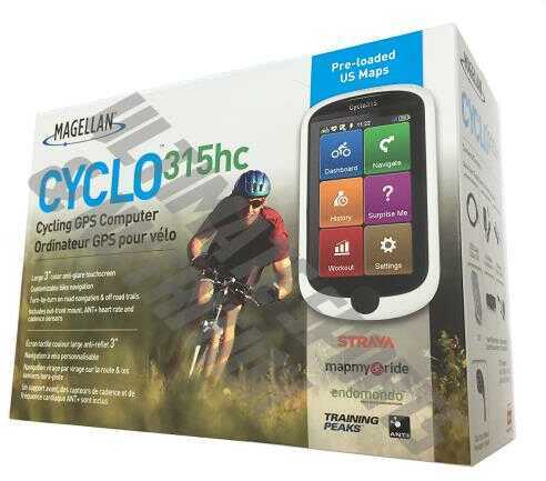 Magellan Cyclo 315hc GPS Cycling Computer Heart Rate Monitor