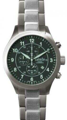 Dakota Watch Company Titanium Aviator Chronograph