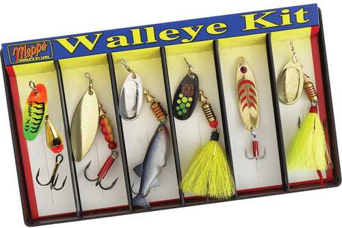 Mepps Walleye Kit - Plain And Dressed Lure Assortment