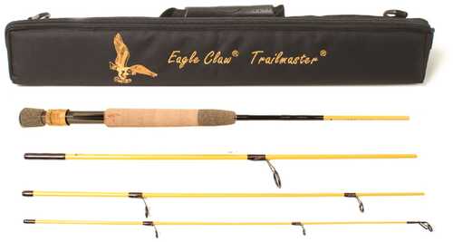 Eagle Claw Trailmaster Spin/Fly Rod 4 Piece 7ft 6in Light