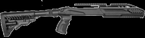 Click to see larger image. FAB Defense Ruger 10/22 M4 Collapsible Stock Pro Conversion Kit