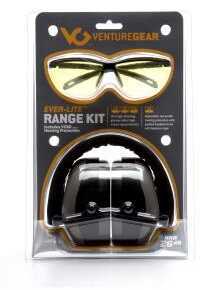 Venture Gear Ever-Lite Range Kit Amber Lens/Gray Ear Muff