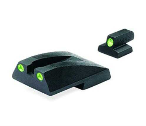 Meprolight MAKO S&W Tru-Dot Night Sight for 1911 Full Size - Fixed Set Md: ML11765G