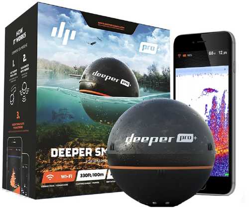 Deeper Smart Sonar PRO+ Fishfinder