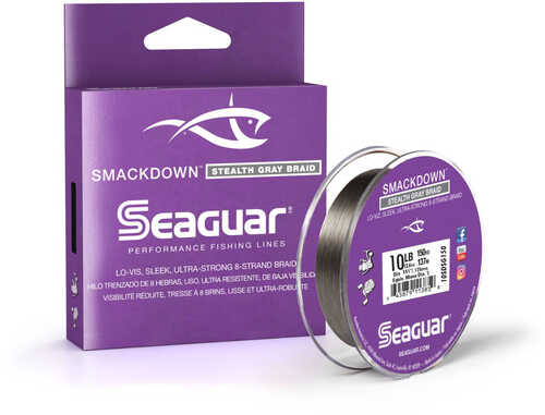 Seaguar Smackdown Stealth Gray 10sdsg150 8 Strand Braid