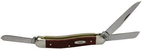 Case Cutlery Medium Stockman 3-5/8" Folding Pocket Knife With Chestnut Handle