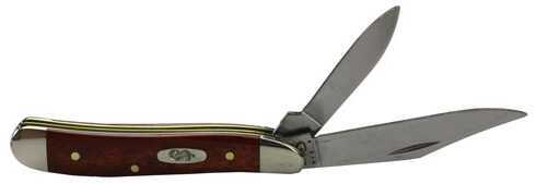 Case Cutlery 2-7/8" Peanut Pocket Knife With Chestnut Bone Handle
