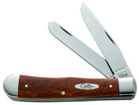 Case Cutlery Trapper 4-1/8" Pocket Knife With Chestnut Bone Handle