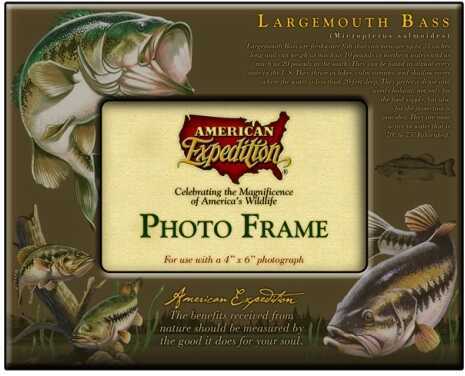 American Expedition Photo Frame - Largemouth Bass