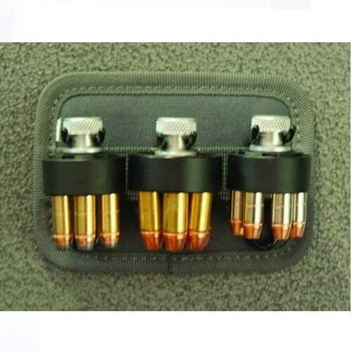 G*Outdoors GPS-306SL3 Speedloader Holder OD Green 1000D Nylon Holds 3 Speedloaders