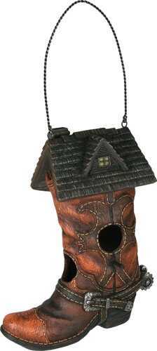 Rivers Edge Products REP Cowboy Boot Birdhouse Md: 635