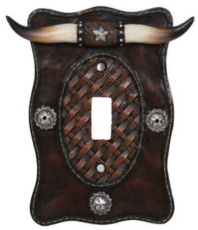 Rivers Edge Products New Longhorn Single Switch Plate Cover 641