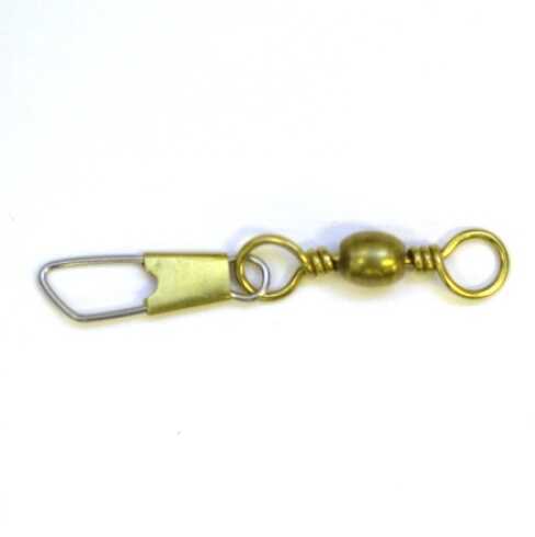 Eagle Claw Fishing Tackle Snap Swivel Brass Size7 6Pk 01041-007