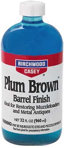 Birchwood Casey Plum Brown Barrel Finish, 32 oz