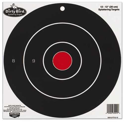 Birchwood Casey Dirty Bird Paper Targets 17.25" Round Splattering 35185