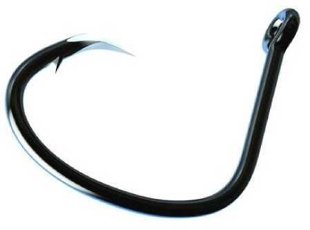 Eagle Claw Fishing Tackle Trokar Lancet Saltwater Circle Hook Plat Black Offset 8pk 7/0 TK3-7/0