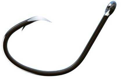 Eagle Claw Fishing Tackle Trokar Lancet Saltwater Circle Hook Plat Black Non-Offset 8pk 7/0 TK4-7/0