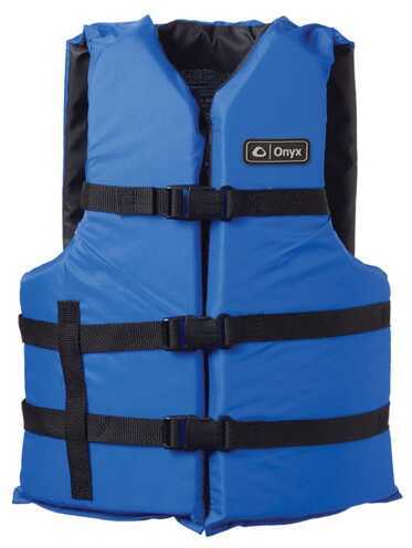Onyx Outdoor Universal Adult Boating Vest Blue 3570-0132