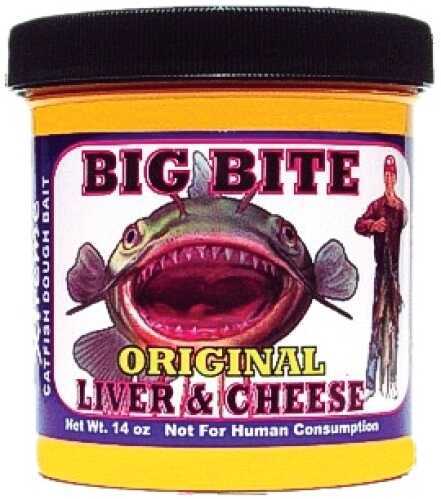 Magic Bait Catfish Big Bite Original Cheese 4 Tubs/Case 14 Oz 76-12