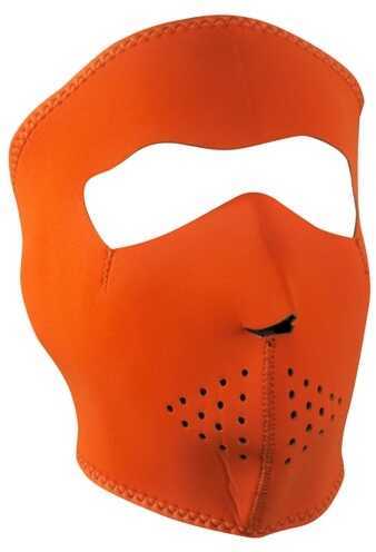 ZANheadgear Zan Headgear Neoprene Orange Face Mask WNFM142
