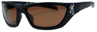 AES Outdoors Browning Alpha Max Sunglasses PC Frame, Gray, Polarized BRN-ALP-001