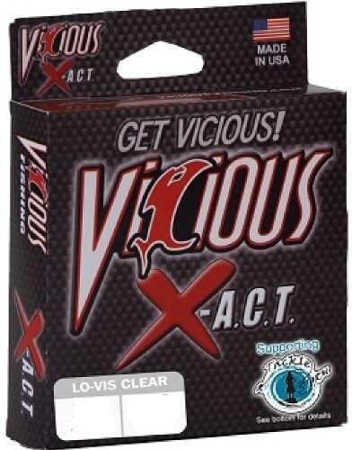 Vicious Fishing X A.C.T. Copolymer Low Vis Clear 330 Yard 2# VXC-2