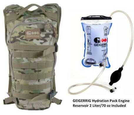 Aquamira Geigerrig Tactical Rigger Hydration System Multi-Cam 70 oz.