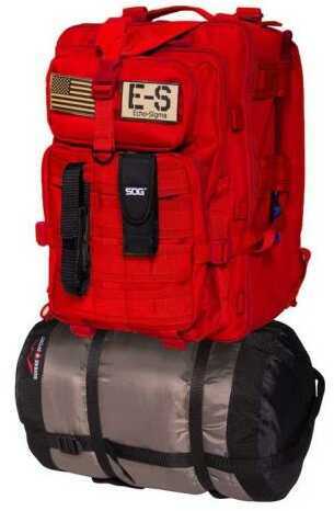 Echo-Sigma Emergency Bug Out Bag Red