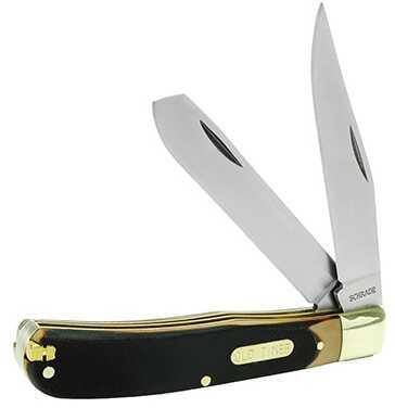 Click to see larger image. Schrade Old Timer Bearhead Trapper Knife With Tweezers