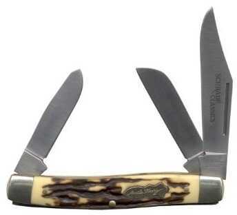 Schrade Uncle Henry Senior Rancher 4" Closed 3 Blade 885UH